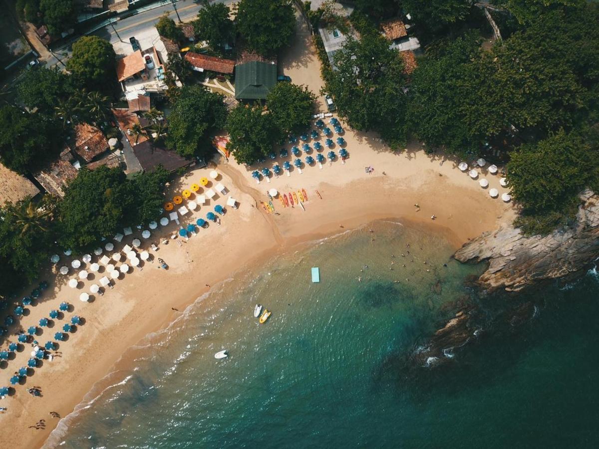 Bangalo Com Vista Para O Mar No Condominio Yacamim Ilhabela Praia Do Curral Zewnętrze zdjęcie