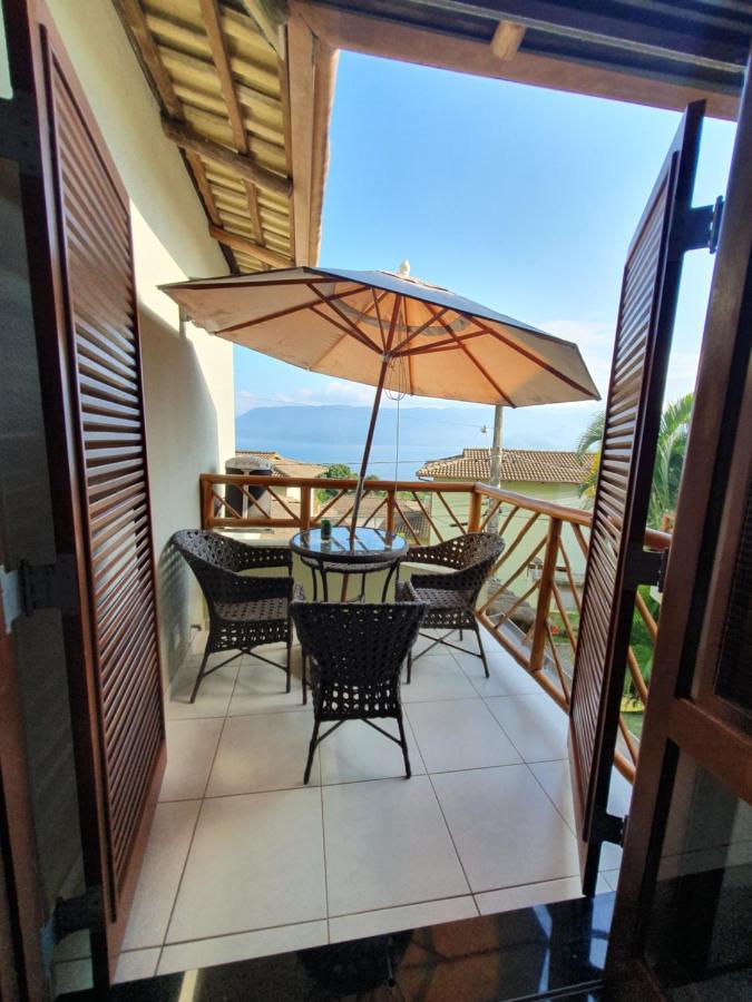Bangalo Com Vista Para O Mar No Condominio Yacamim Ilhabela Praia Do Curral Zewnętrze zdjęcie