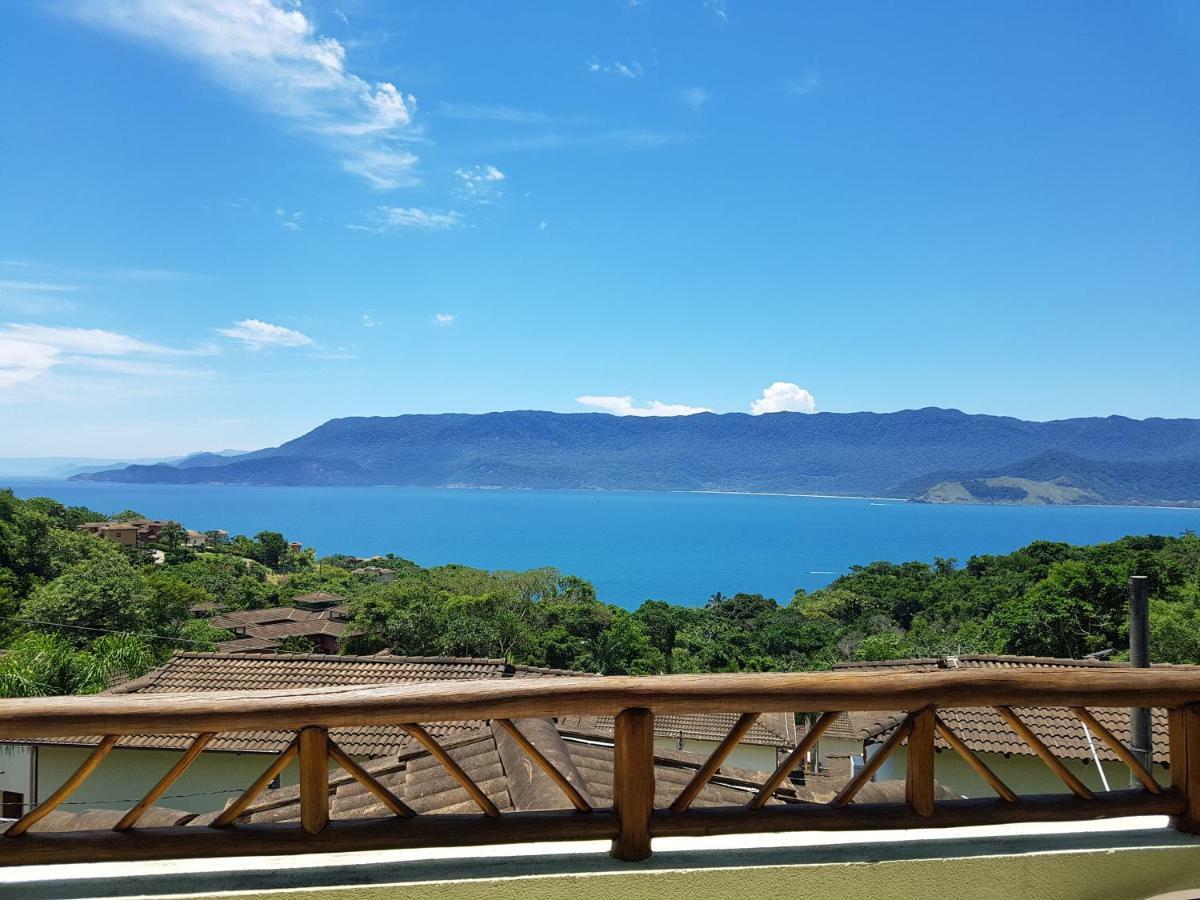 Bangalo Com Vista Para O Mar No Condominio Yacamim Ilhabela Praia Do Curral Zewnętrze zdjęcie