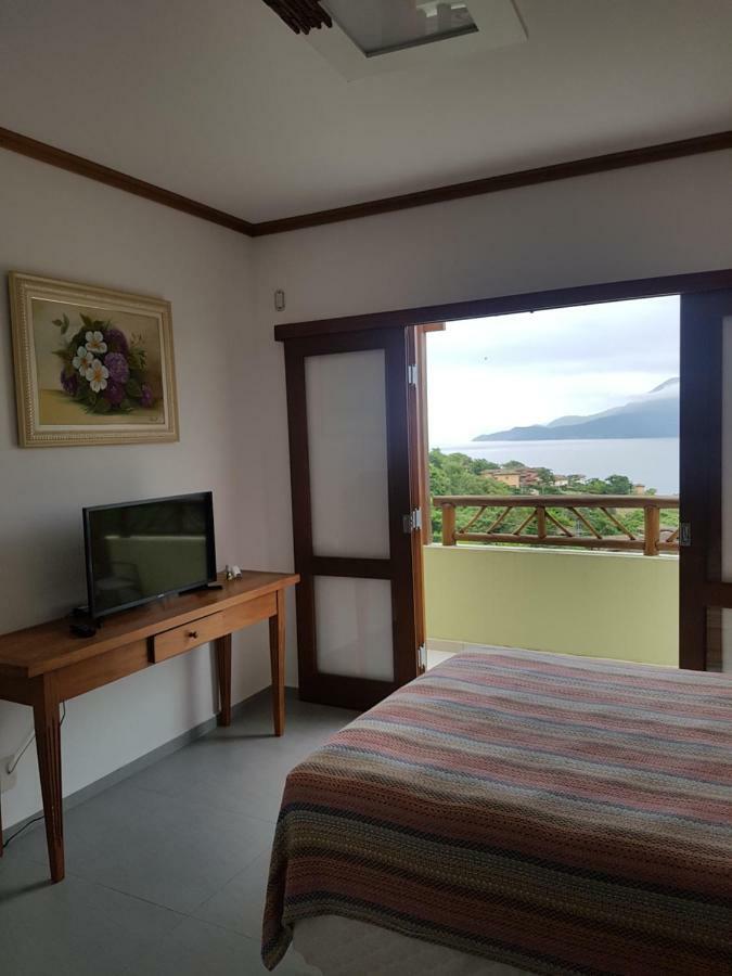 Bangalo Com Vista Para O Mar No Condominio Yacamim Ilhabela Praia Do Curral Zewnętrze zdjęcie