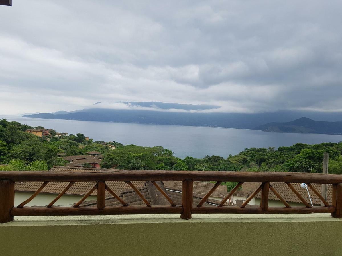 Bangalo Com Vista Para O Mar No Condominio Yacamim Ilhabela Praia Do Curral Zewnętrze zdjęcie